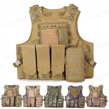 USMC Molle Combat Assault Plate Carrier Vest