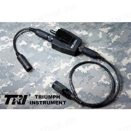 TRI TEA Style G-Switch-II PTT For TRI PRC-152 / 148 Military 6-Pins Ver