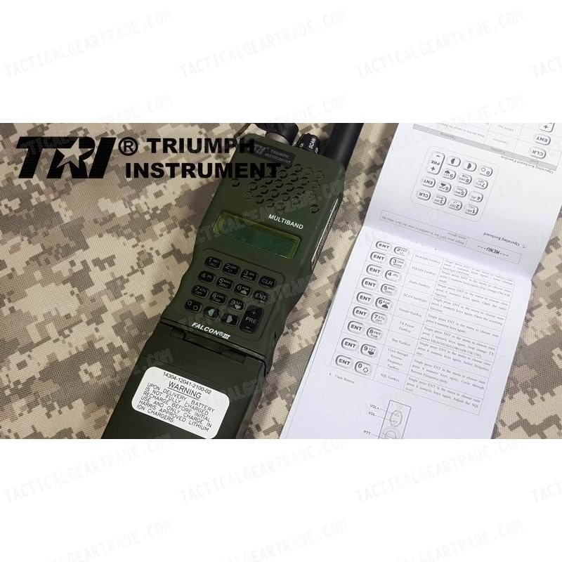 2021 TRI AN/PRC-152 MBITR Aluminum Walkie-Talkie MULTIBAND 10W Upgrade 15W IPX-7 PRC 152