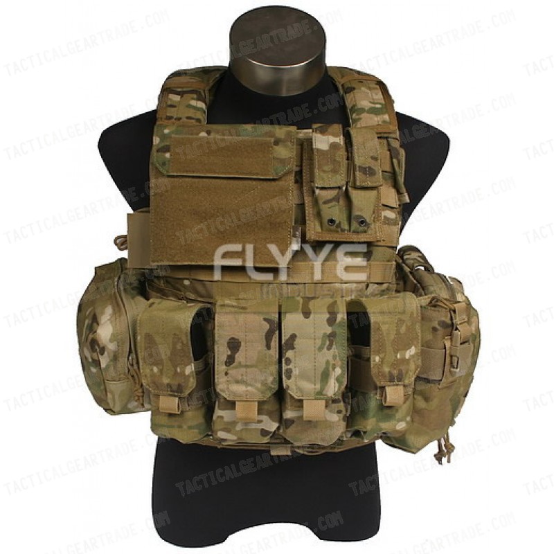 Flyye Force Recon Vest with Pouch Set Ver.Land