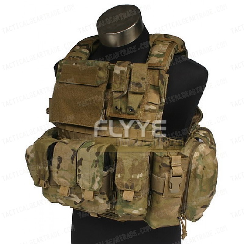 Flyye Force Recon Vest with Pouch Set Ver.Land for $189.99