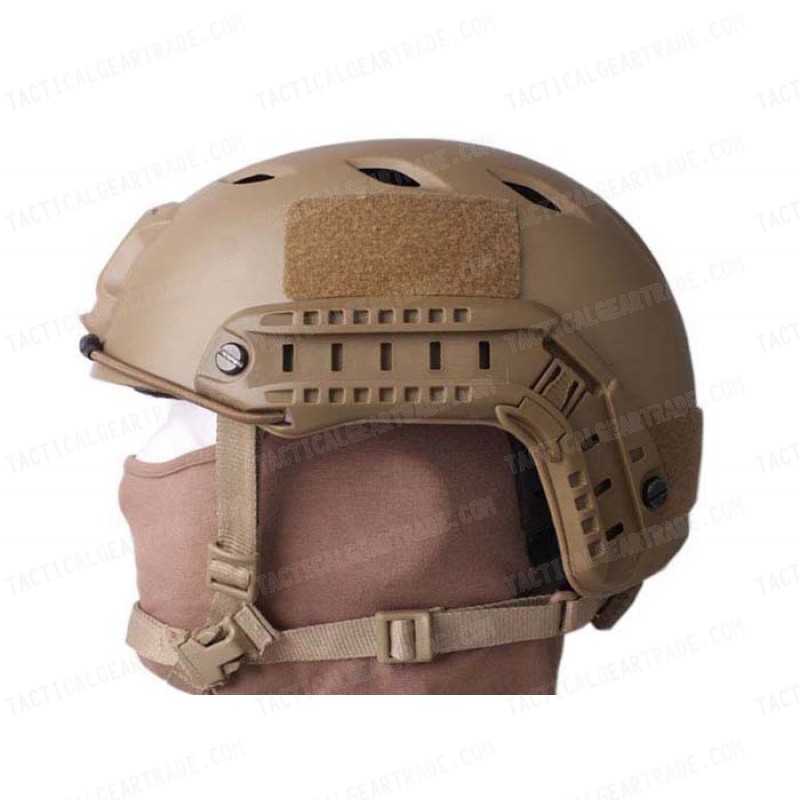 Airsoft FAST Base Jump Style Helmet Brown