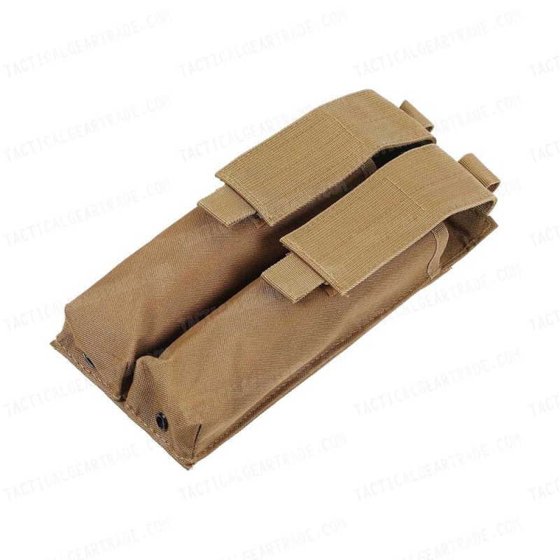 Airsoft Molle Double P90/UMP Magazine Pouch Coyote Brown