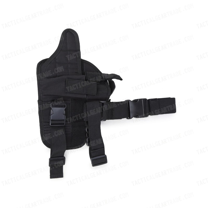 Tornado Drop Leg Thigh Pistol RH Holster Black