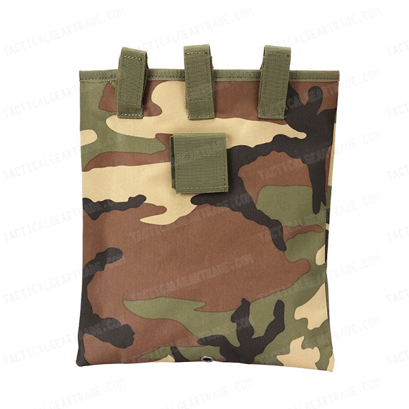 Molle Large Magazine Tool Drop Pouch Camo Woodland