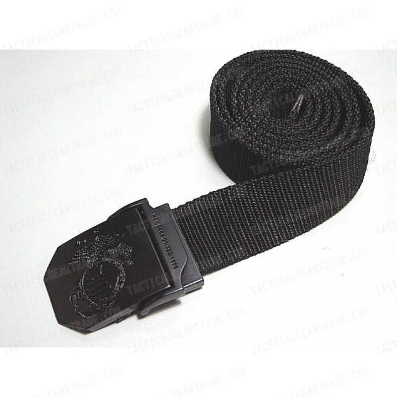 US Marine CORP USMC Army Tactical BDU Duty Belt Black