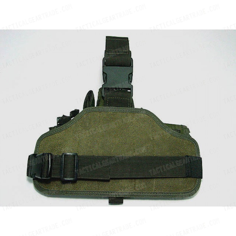 Component Molle Drop Leg Pistol Holster OD