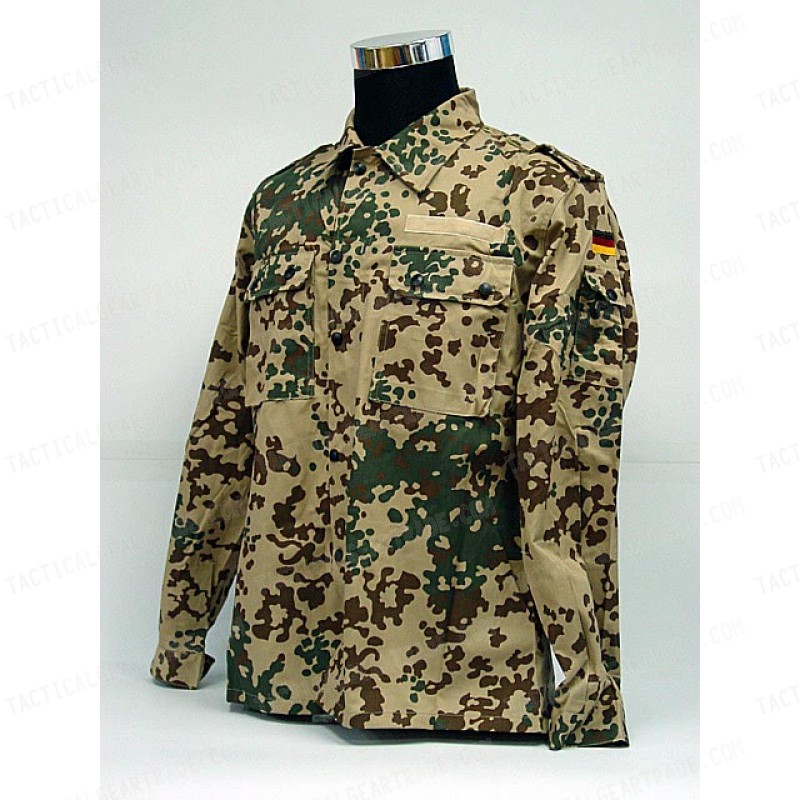 German Army Desert Camo BDU Uniform Set Shirt Pants