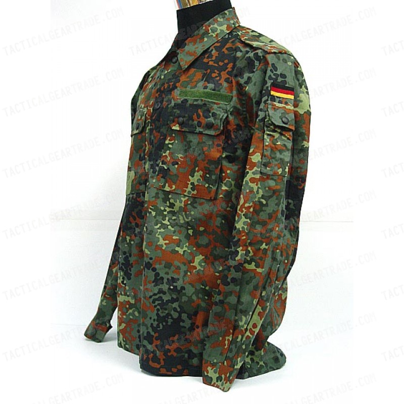 German Army Camo Woodland BDU Uniform Shirt Pants
