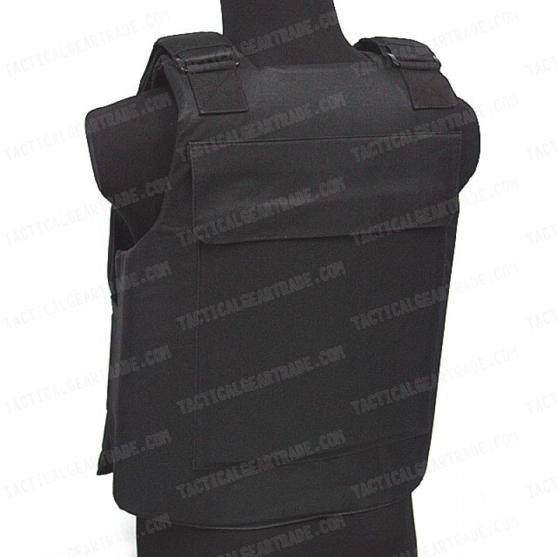 Black Hawk Down Body Armor Plate Carrier Vest Black