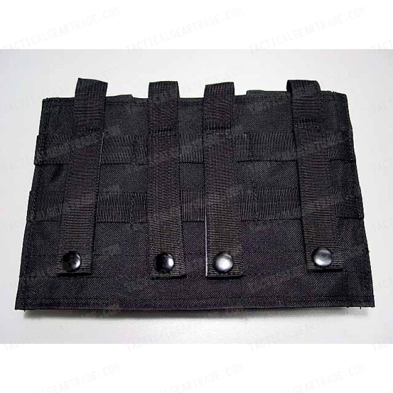 Airsoft Molle Triple Magazine Pouch Black