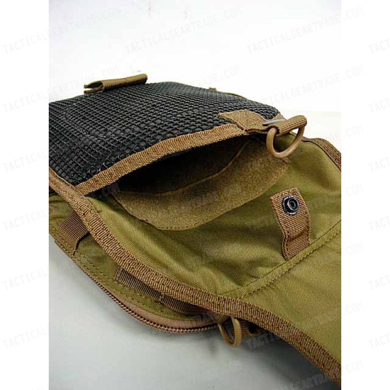 Tactical Utility Gear Shoulder Sling Bag Coyote Brown M