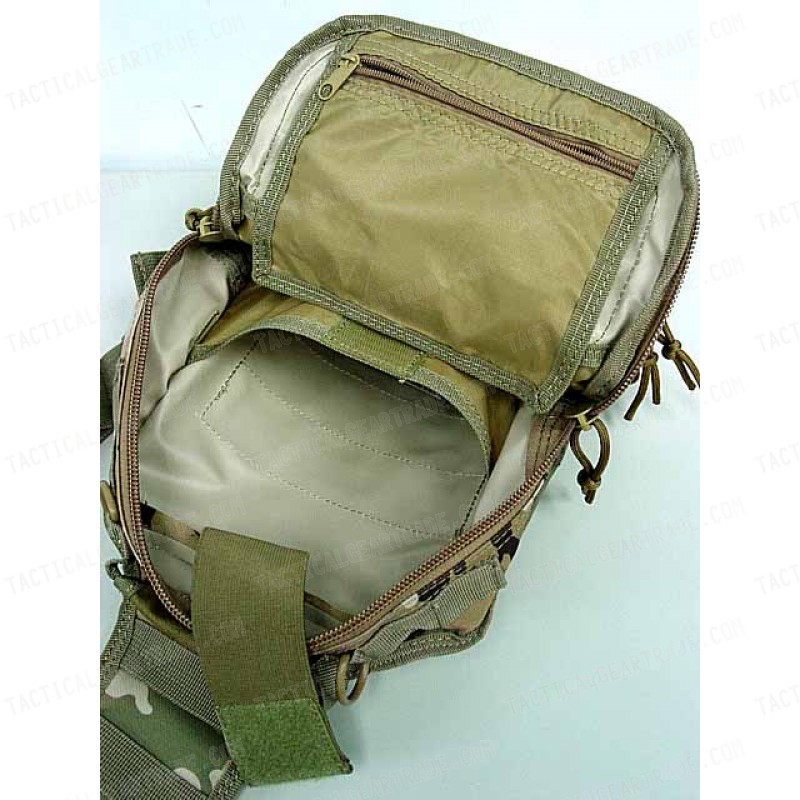 Tactical Utility Gear Shoulder Sling Bag Multi Camo M