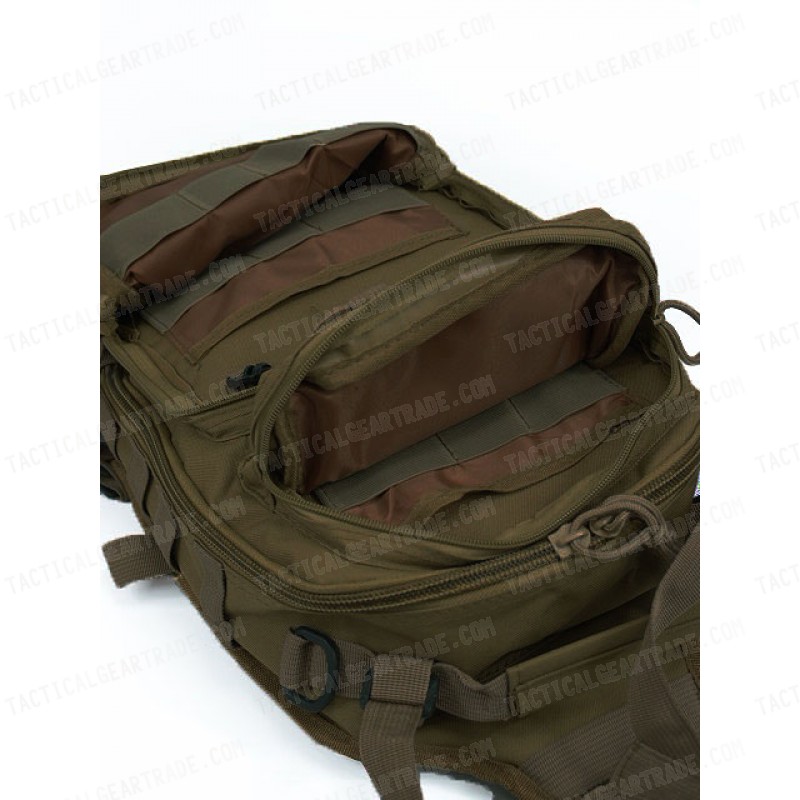 Tactical Utility Gear Sling Bag Backpack Coyote Brown L