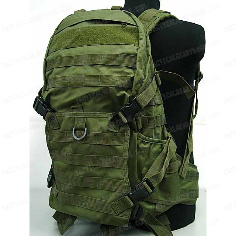 Tactical Molle Patrol Rifle Gear Backpack OD