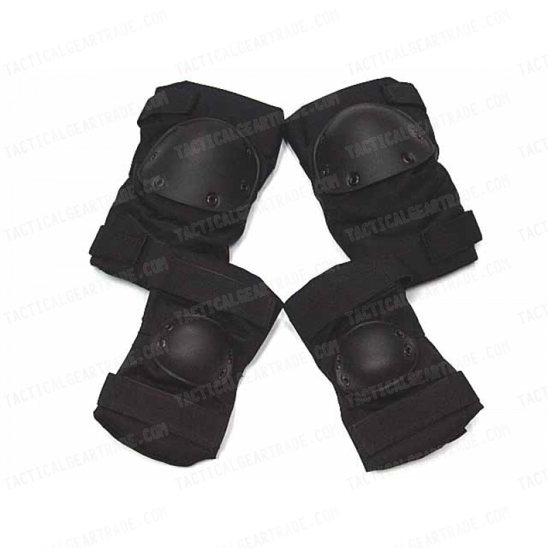 SWAT Special Force Knee & Elbow Pads Black