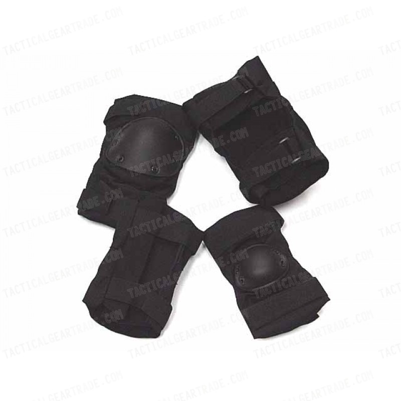 SWAT Special Force Knee & Elbow Pads Black