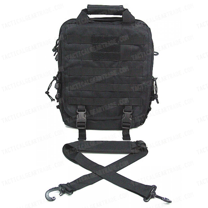 Molle Utility Shoulder Bag Notebook Case Black