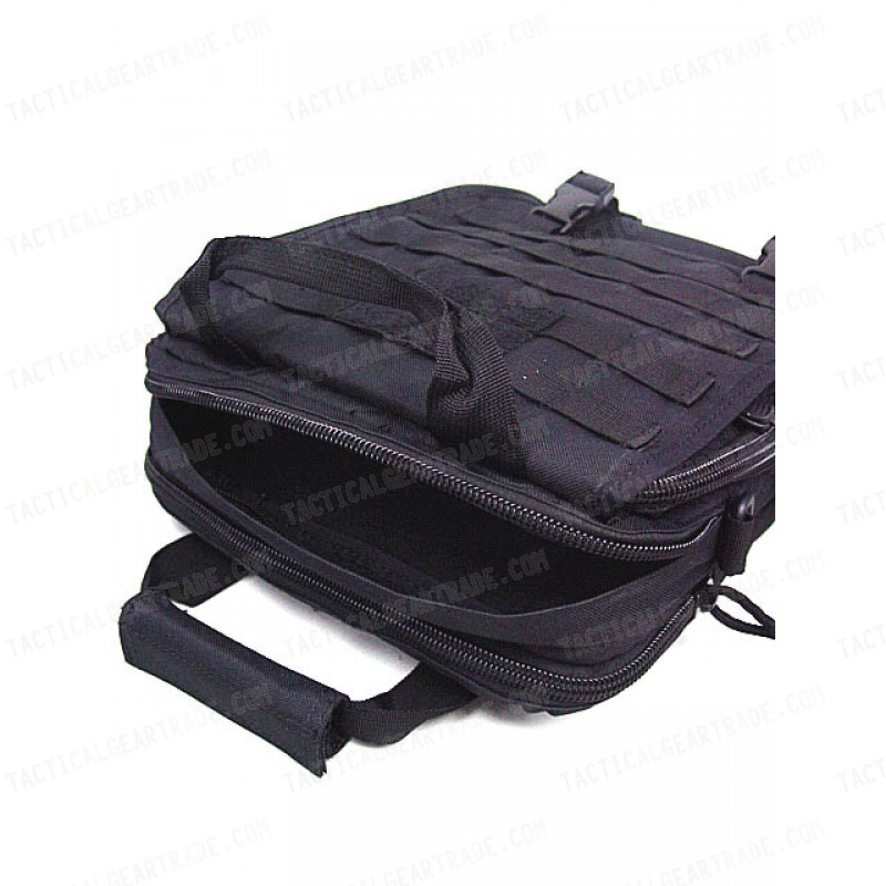 Molle Utility Shoulder Bag Notebook Case Black