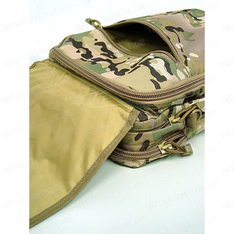 Molle Utility Shoulder Bag Notebook Case Multi Camo