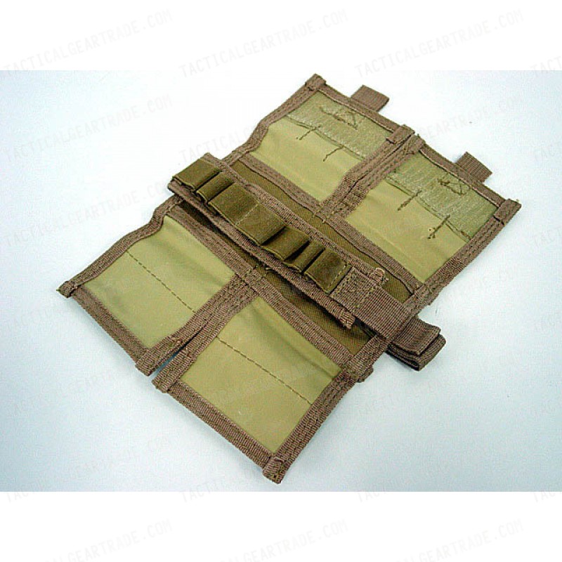 Molle Shotgun Shell Holder Carrier Pouch Coyote Brown