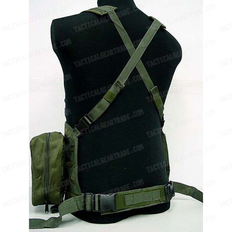 FSBE LBV Load Bearing Molle Assault Vest OD