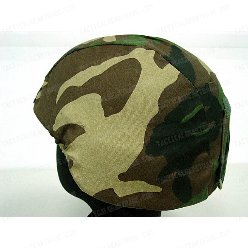 USGI MICH TC-2000 ACH Helmet Cover Camo Woodland #A