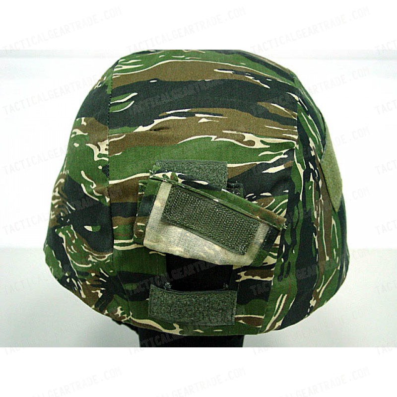 USGI MICH TC-2000 ACH Helmet Cover Tiger Stripe Camo #A