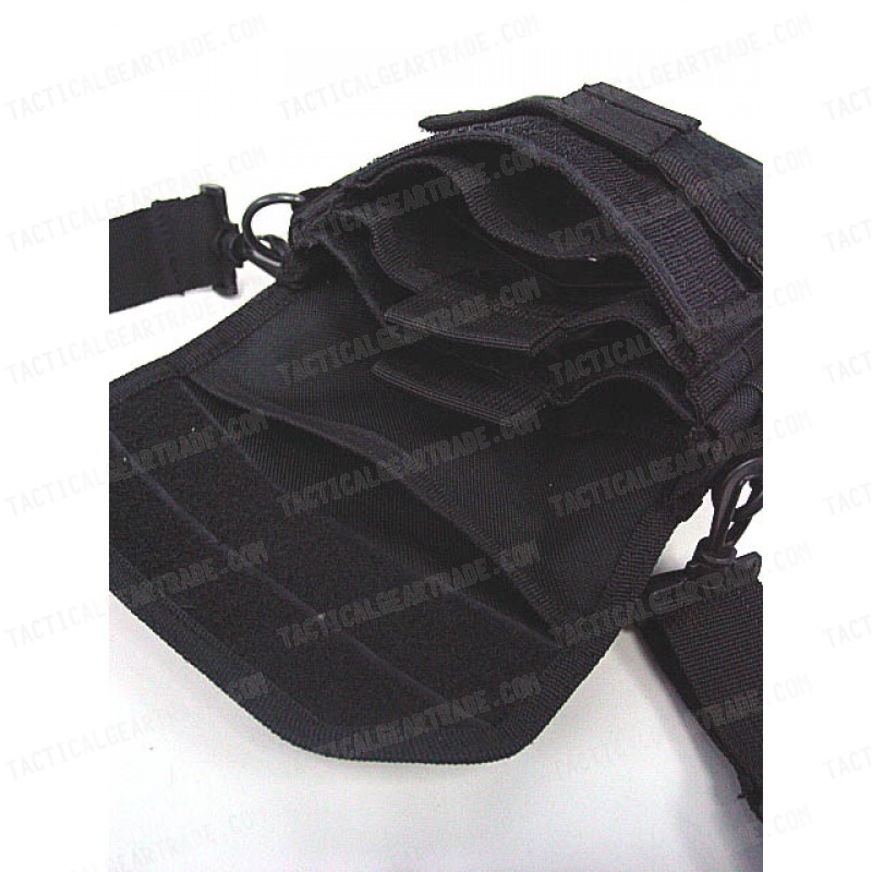 Molle Combat Admin Map ID Pouch Sling Bag Black