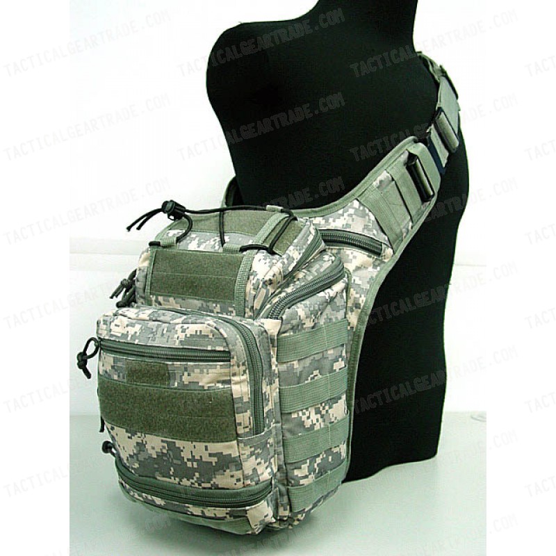 Multi Purpose Molle Gear Shoulder Bag Digital ACU Camo