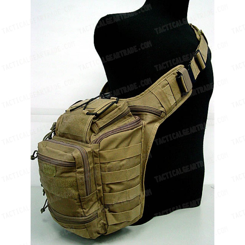 Multi Purpose Molle Gear Shoulder Bag Coyote Brown