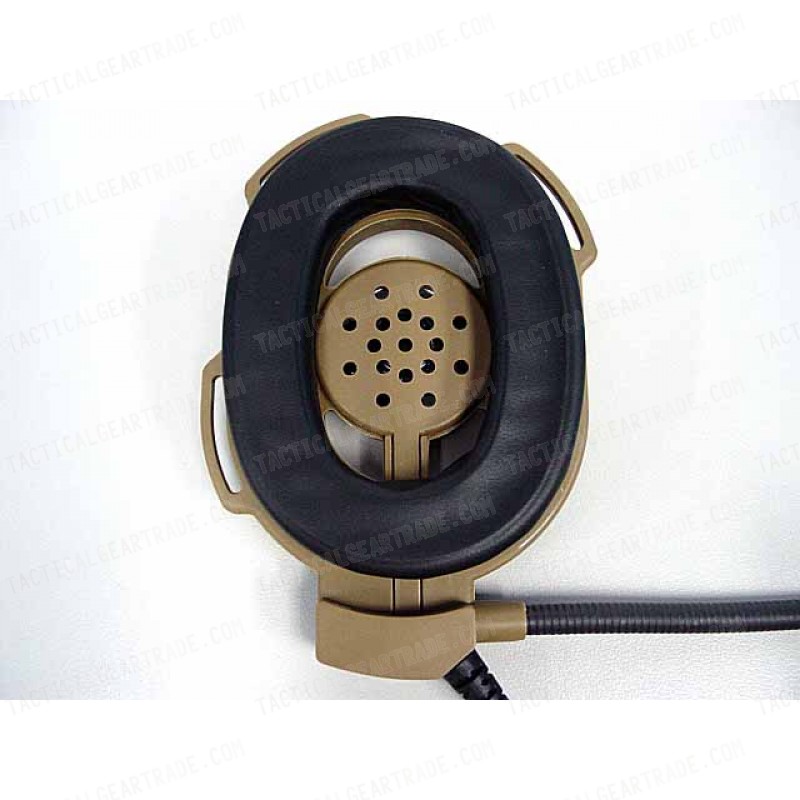 Element ELITE II Headset Tan for Motorola PTT 2 Pin Radio Z027 & Z113 