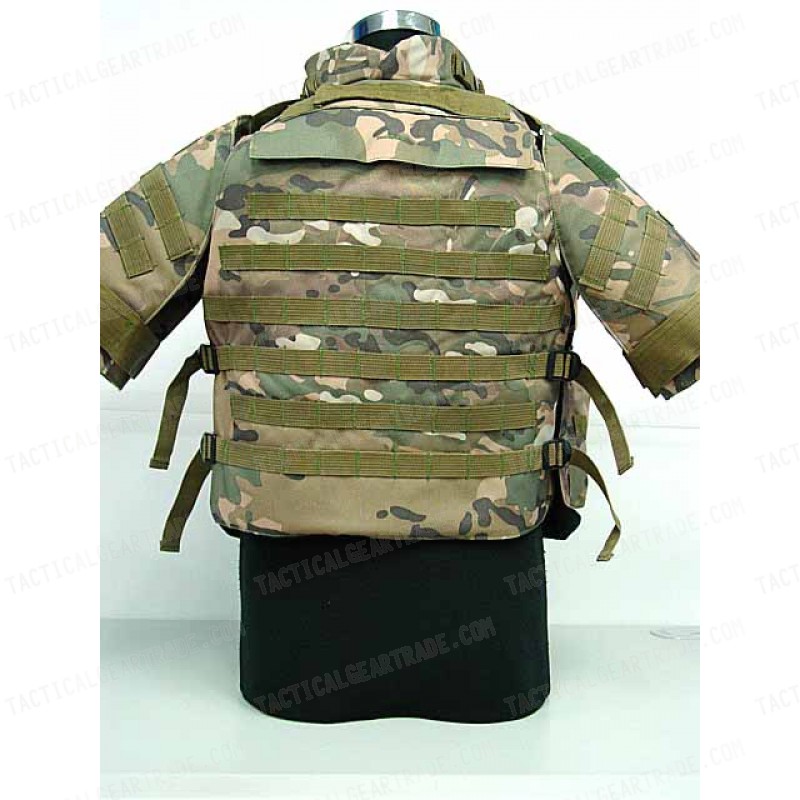 OTV Body Armor Carrier Tactical Vest Multi Camo