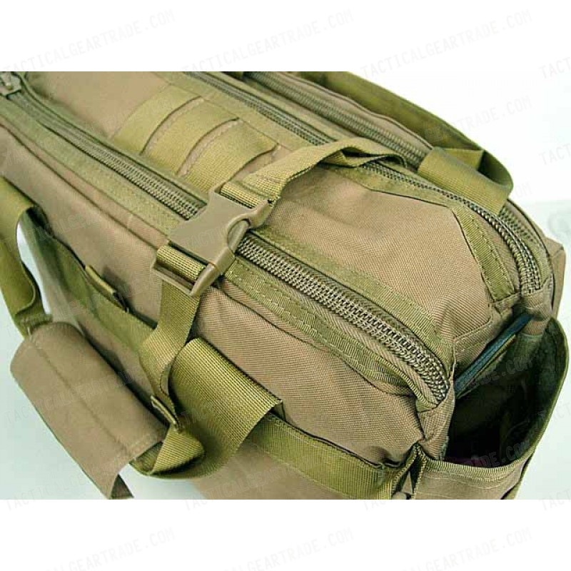 Airsoft Tactical Shoulder Bag Pistol Case Coyote Brown