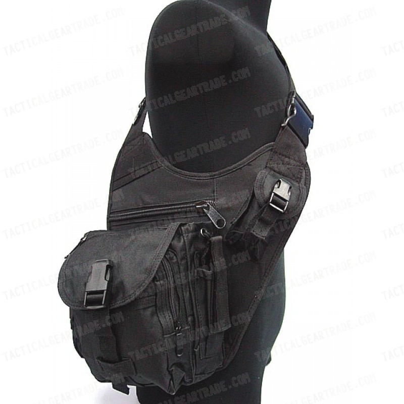 Military Universal Utility Shoulder Bag Black