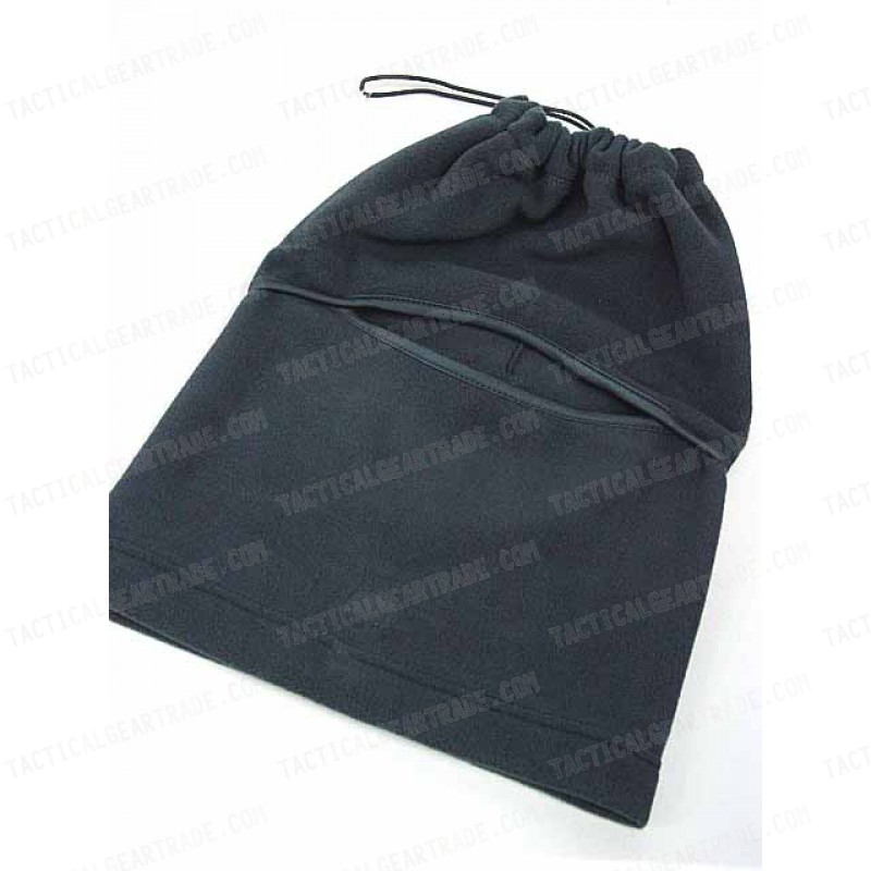 Balaclava Hood 1 Hole Head Face Warmskin Mask & Scarf Gray