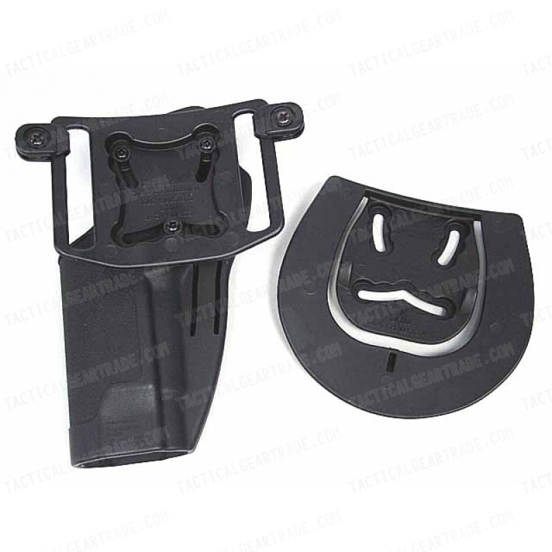 CQC Tactical Beretta 92/96 RH Pistol Paddle & Belt Holster BK