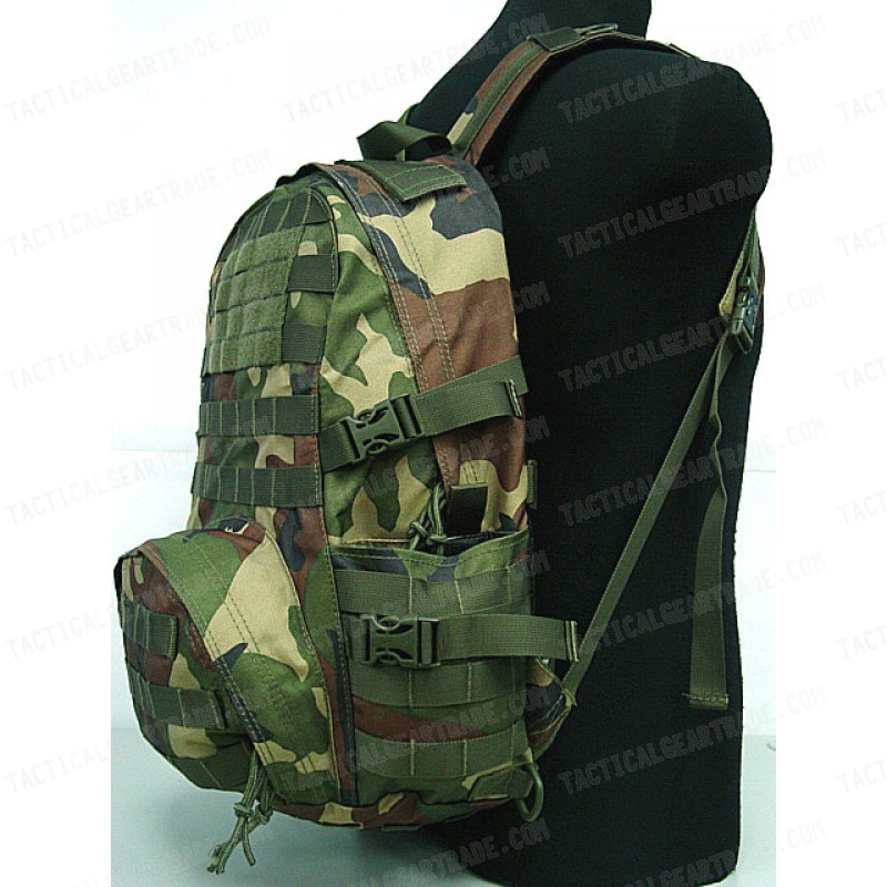 Molle Patrol Series Gear Assault Backpack Camo Woodland
