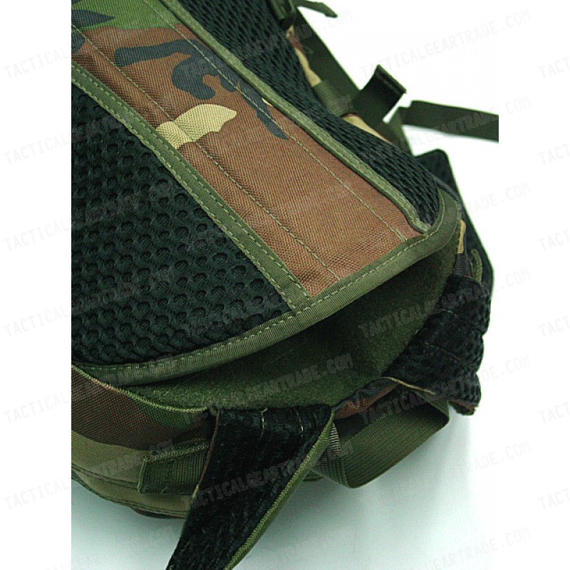 Molle Patrol Series Gear Assault Backpack Camo Woodland
