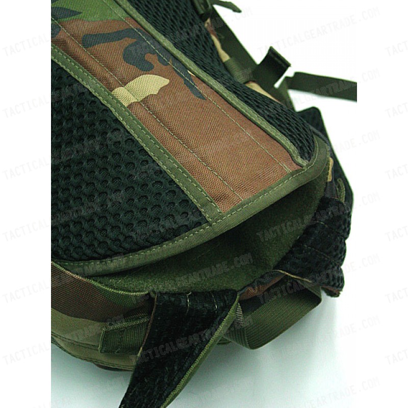 Molle Patrol Series Gear Assault Backpack Camo Woodland