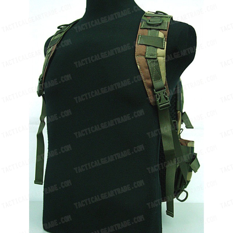 Molle Patrol Series Gear Assault Backpack Camo Woodland