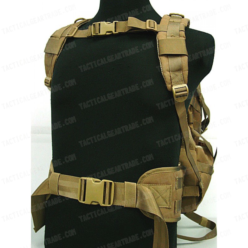 Molle Patrol Series Rifle Gear Backpack Coyote Brown