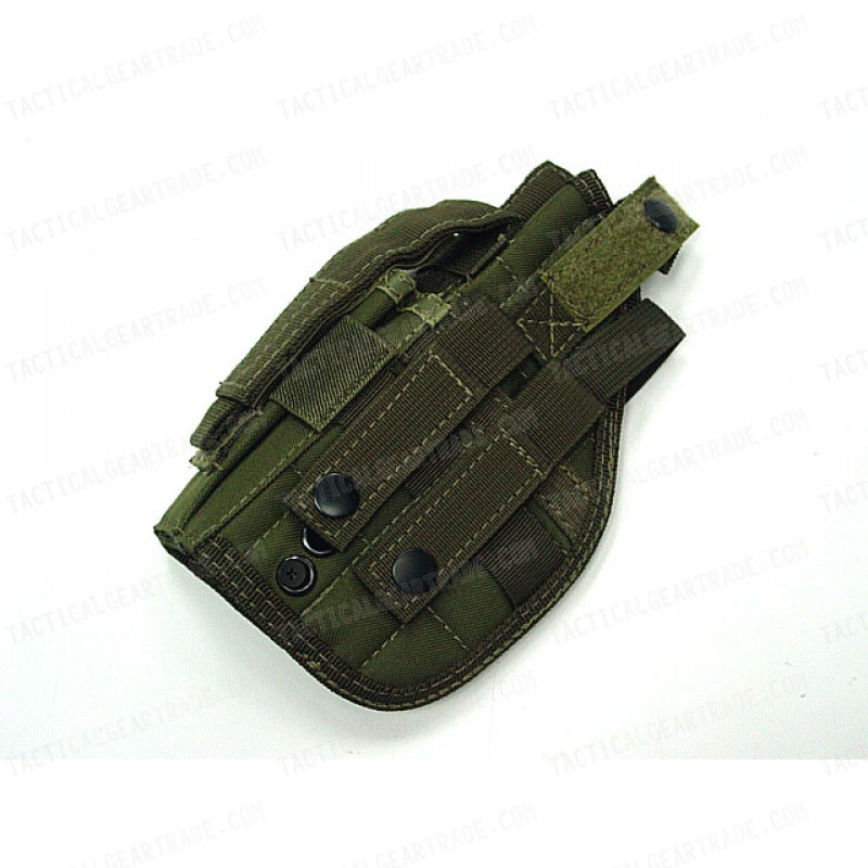 Molle Drop Leg Platform Panel w/Pistol Holster OD