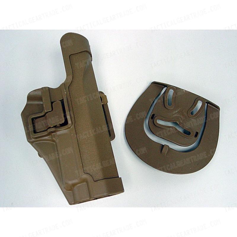 CQC Tactical SIG P220/P226 RH Pistol Paddle & Belt Holster Tan