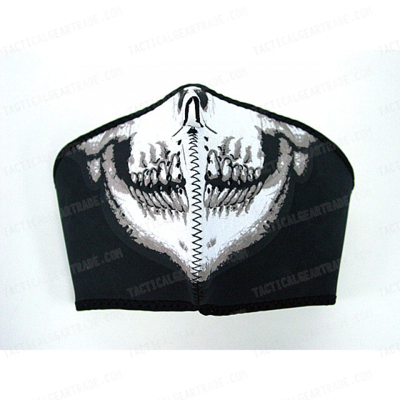 Navy Seal Army Skull Neoprene Half Face Protector Mask