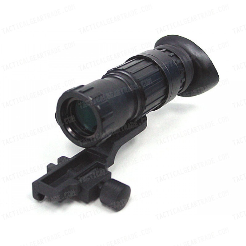 3x Magnifier Scope PVS-14 NVG AN/PVS14 Type w/ Red Laser