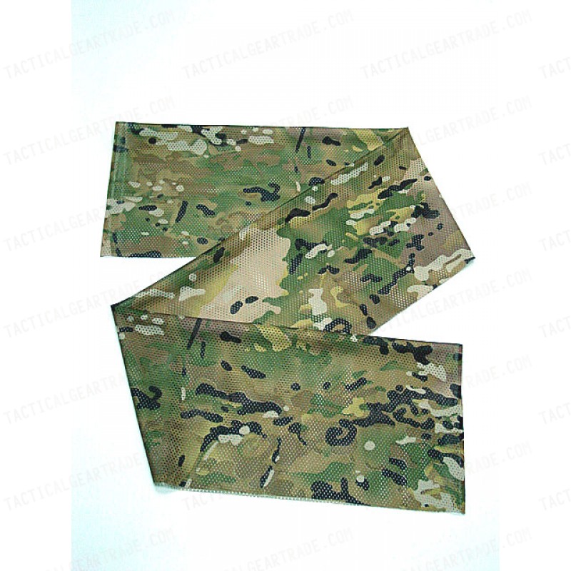 USMC Army Scrim Scarf Face Veil Mask Multi Camo