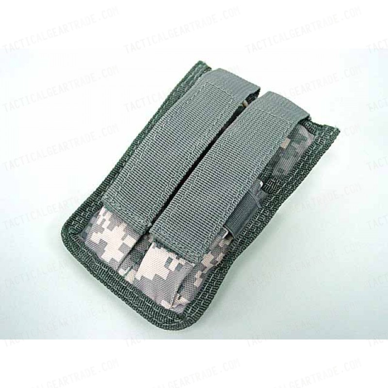 Molle Double Pistol Magazine Pouch Digital ACU Camo