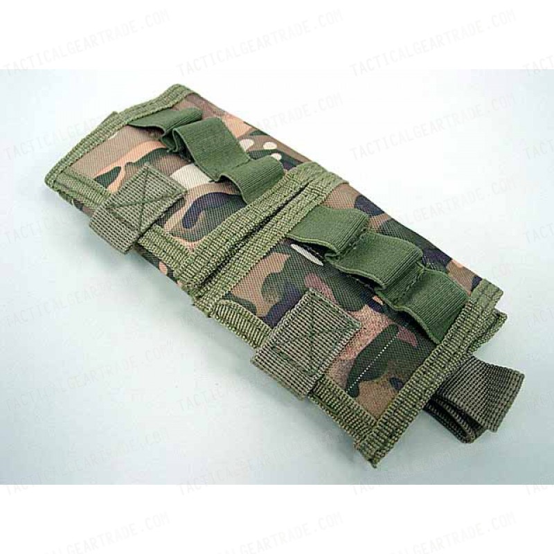 Molle Shotgun Shell Holder Carrier Pouch Multi Camo