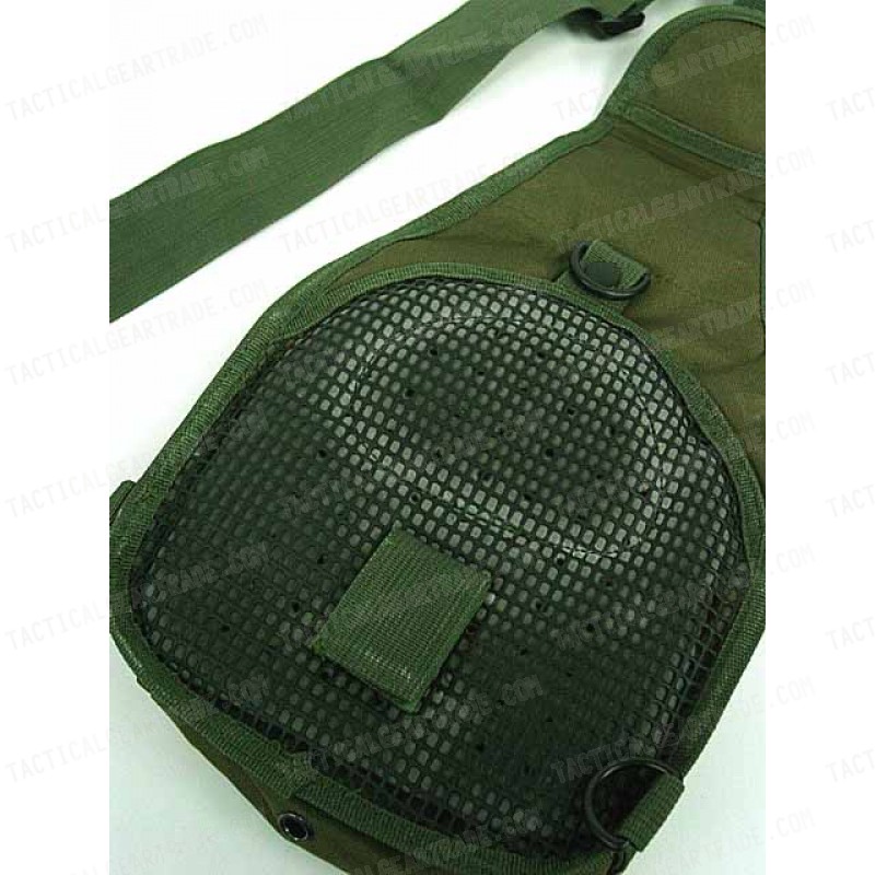 Tactical Utility Gear Shoulder Sling Bag OD S